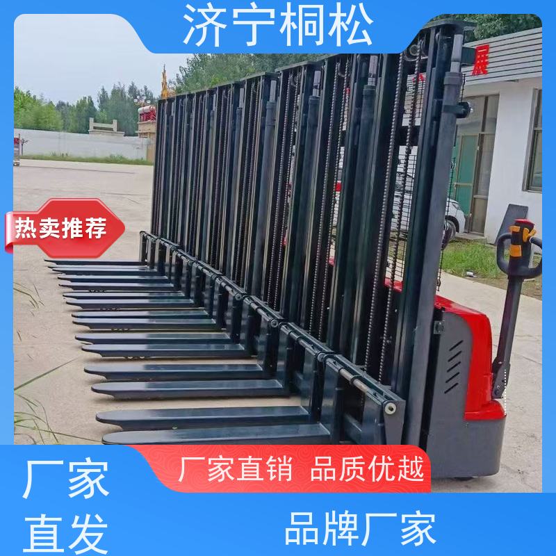 桐松机械 可左右侧移 1.5T环保电动叉车 加强密封双油缸 服务刚开始