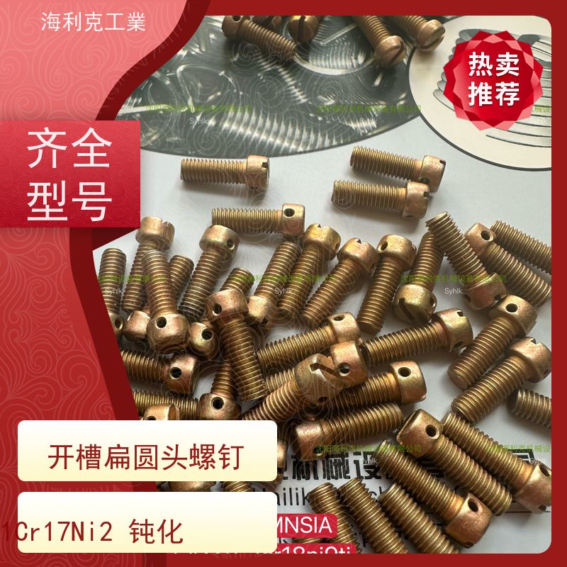 海利克 Q/Y96—2001十字槽平凸头螺钉 ≥630MP M1.6~M6