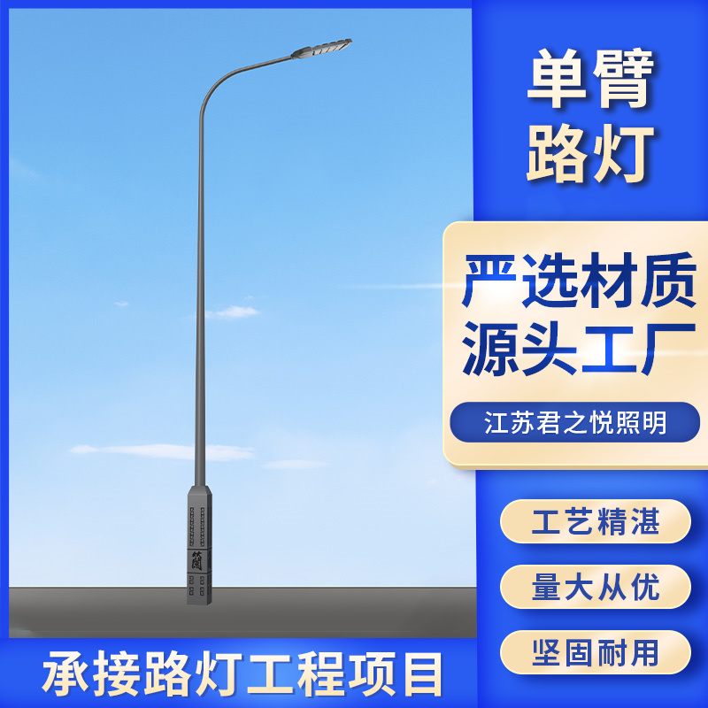 独特的光学和散热结构设计 单臂路灯 匠心优选 君之悦