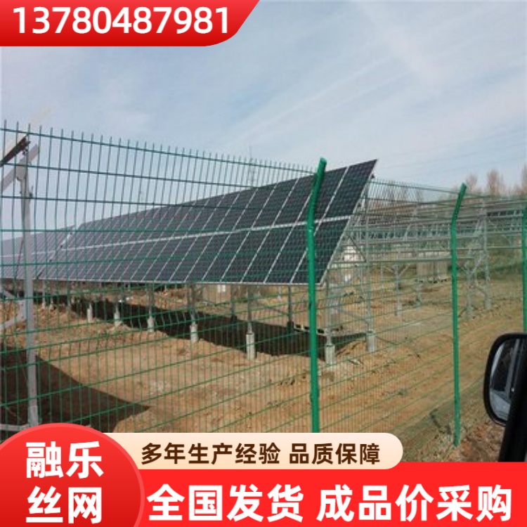 融乐 边框护栏网 60 圆管立柱 浸塑防腐处理 拆装简单易维护