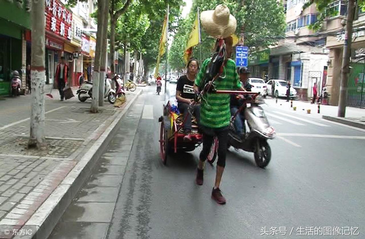 小伙用人力车徒步2000公里带女友去山东看海，女友：看海后就结婚