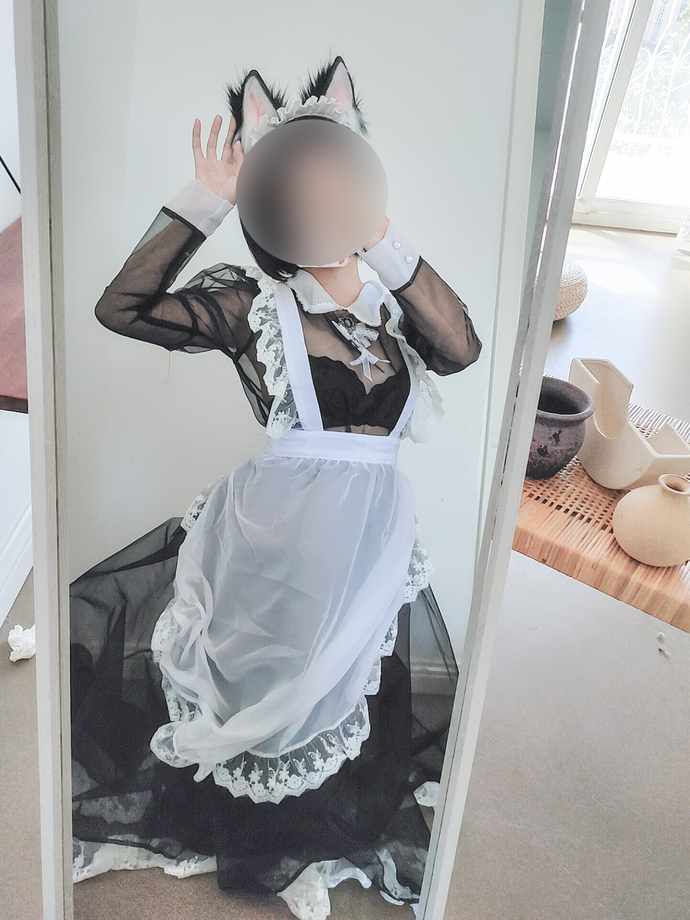 蠢沫沫 cosplay作品 透明女仆自拍 喵纪元 (1).jpg