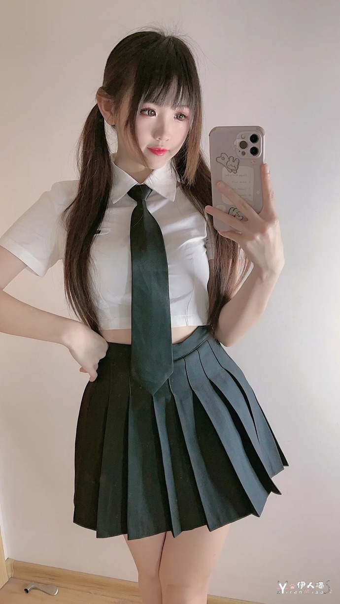 「萌妹壁纸」YRM.009-JK少女 软萌妹子图