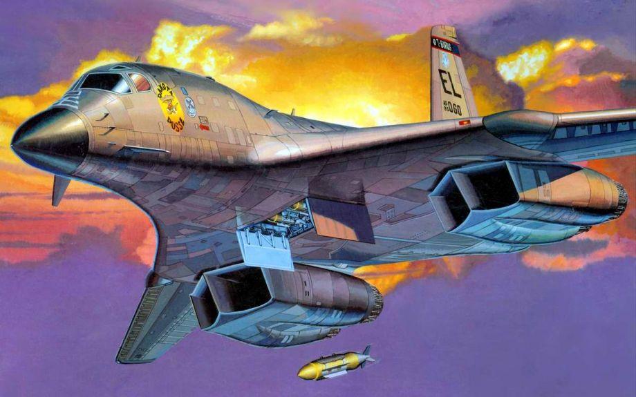 純手繪版戰斗機與轟炸機，畫的真好看！