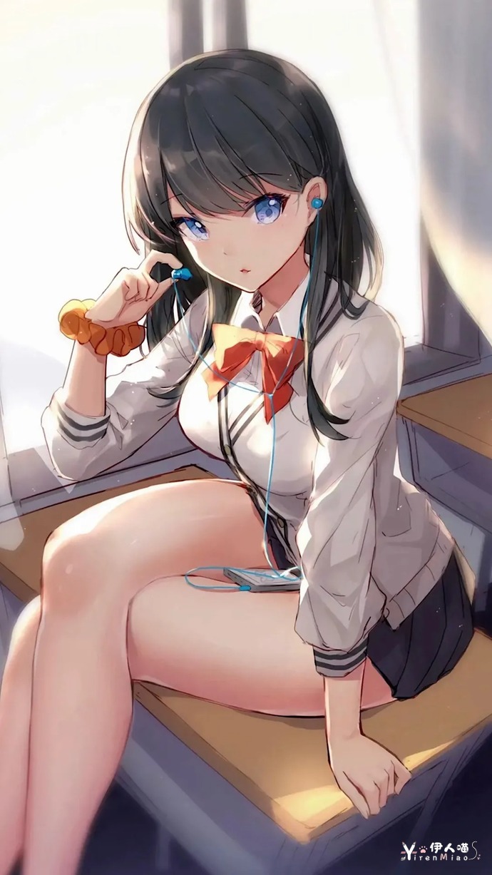 「萌妹壁纸」YRM.007-二次元软萌妹子图