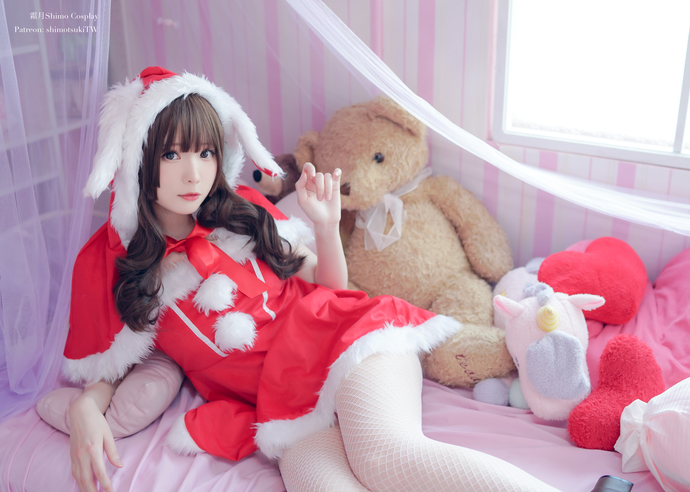 霜月shimo cosplay作品 兔子圣诞节 喵纪元 (2).jpg