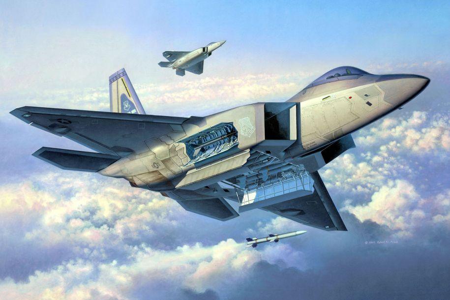 純手繪版戰斗機與轟炸機，畫的真好看！