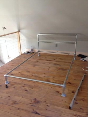 生活小妙招制作大床(钢管床怎么组装?) - 苇叶生活