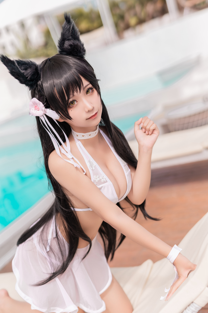 蠢沫沫 cosplay作品 爱宕 犬 泳装喵纪元 (2).jpg