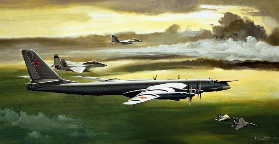 純手繪版戰斗機與轟炸機，畫的真好看！
