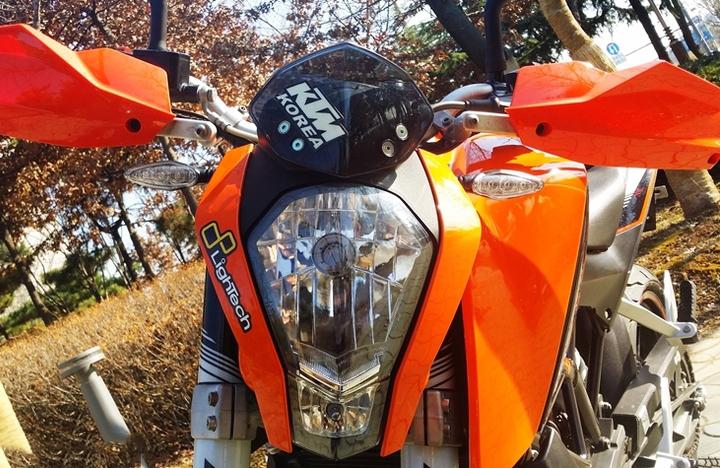 车友在韩国提台KTM Duck 125，最强125秒杀200cc，可惜国内没有