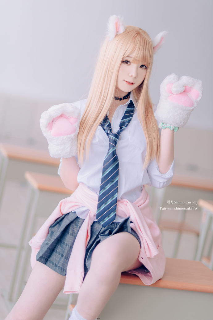 霜月shimo cosplay作品 金发制服 喵纪元 (3).jpg