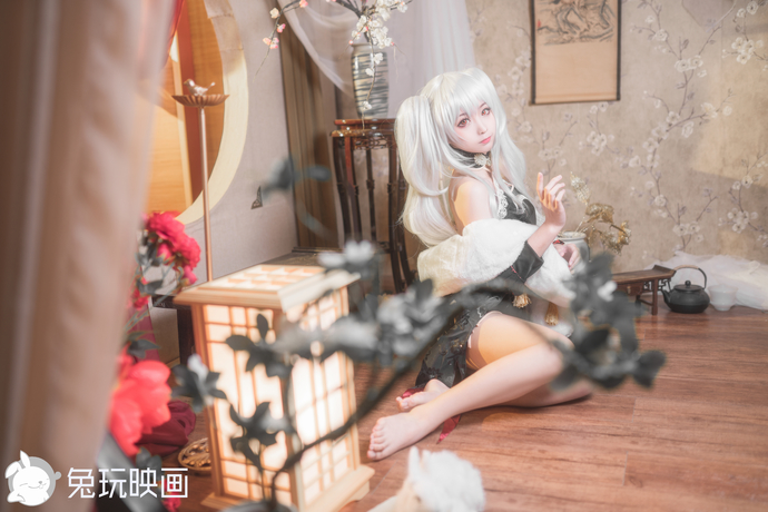蠢沫沫 cosplay作品 旗袍萝莉 喵纪元 (5).JPG
