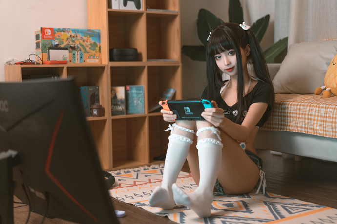 蠢沫沫 cosplay作品 健身环 喵纪元 (1).jpg