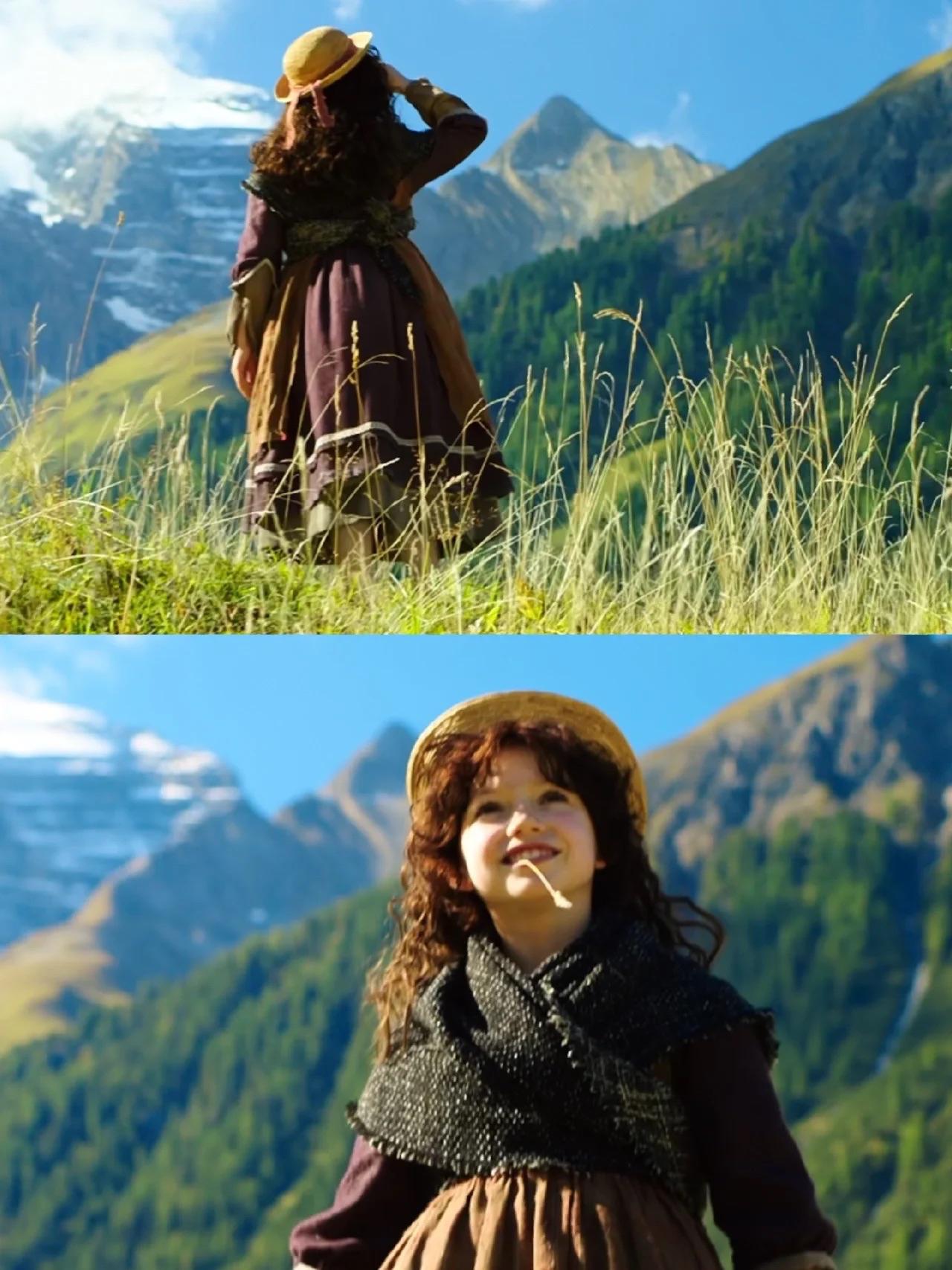 《海蒂和爷爷》是一部值得一看的电影,讲述天真可爱的小姑娘海蒂被