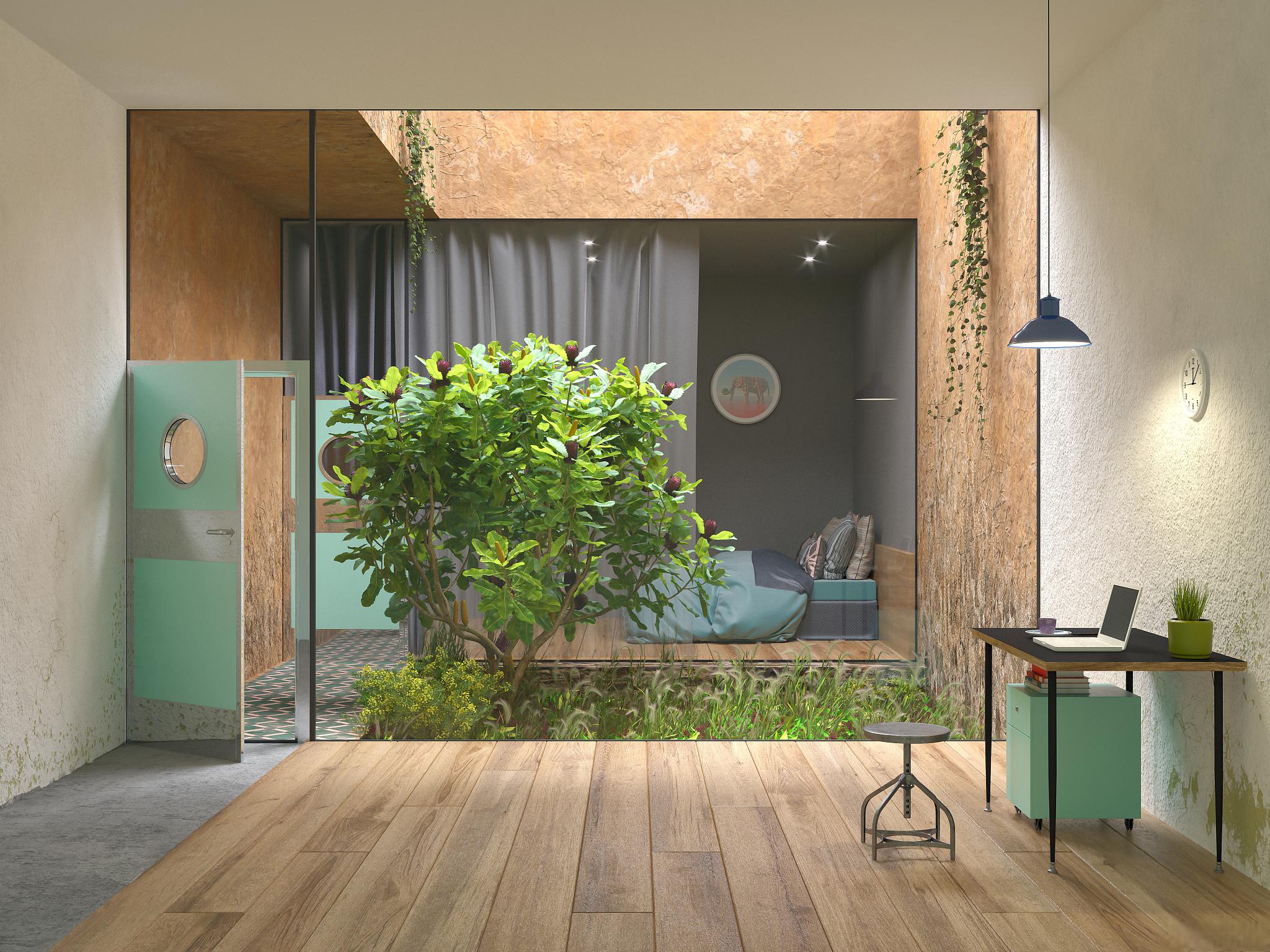 打造贴近自然的家居环境 自然风光是一种以自然元素为主题的家居装修