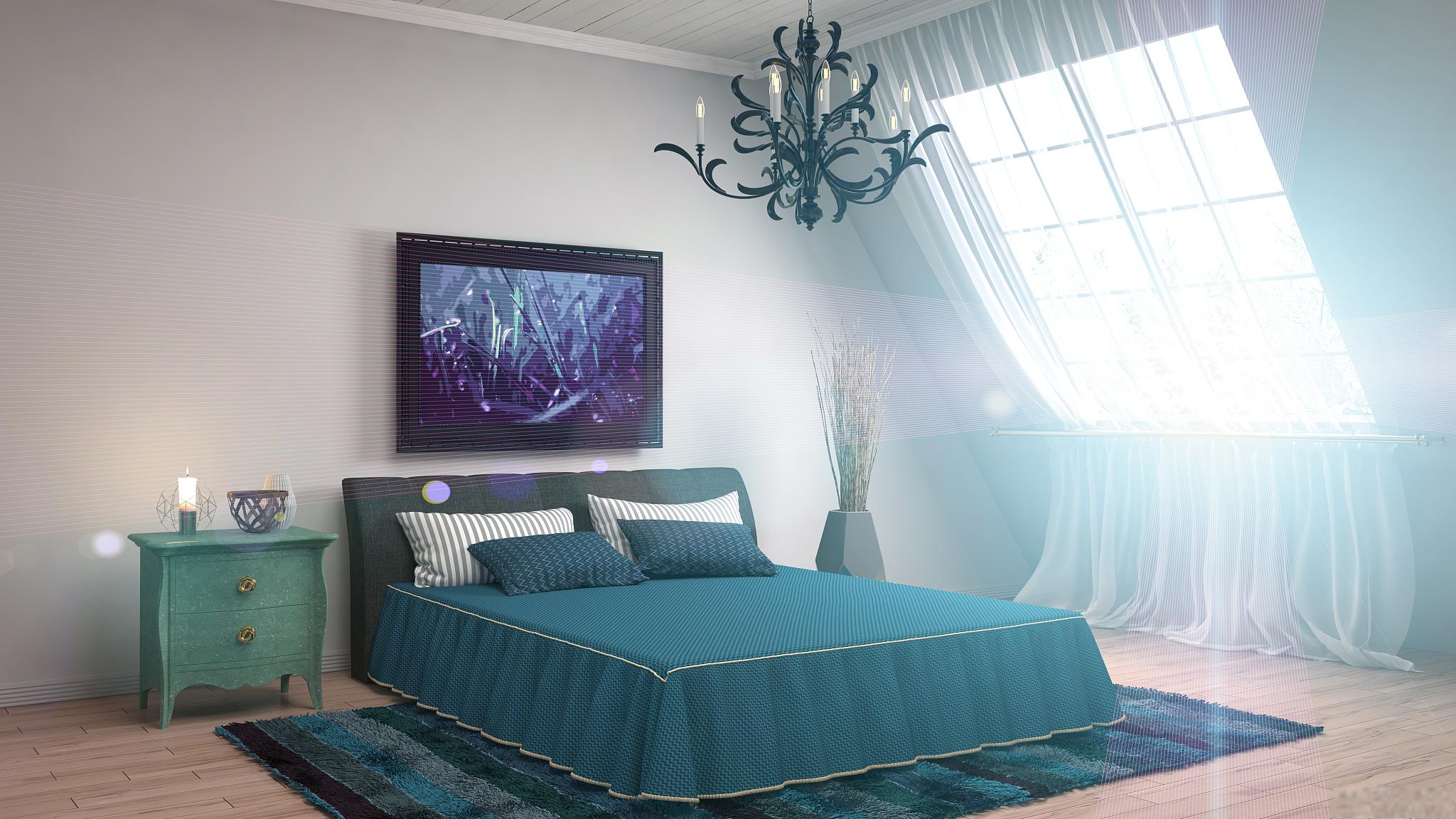 梦幻卧室设计灵感方案 梦幻卧室设计可以带给人们一种浪漫,舒适和神秘