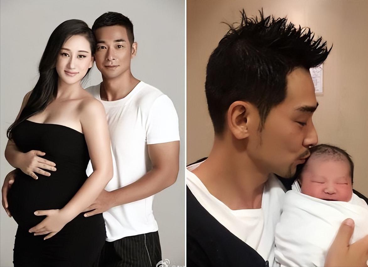 赵文卓与老婆张丹露一起出游,张丹露小腹隆起,难道是要怀四胎了 ??