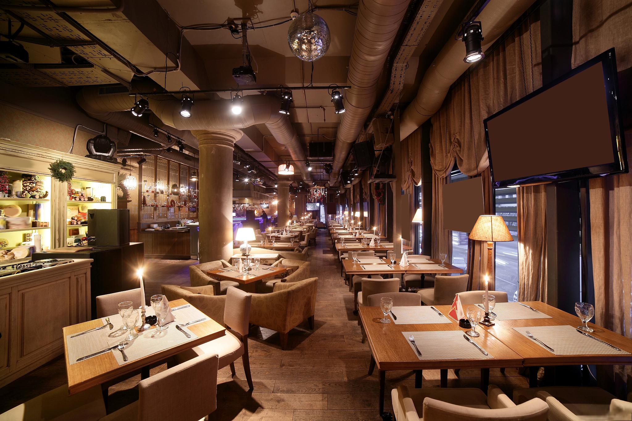 西餐厅装修风格大盘点 西餐厅装修可以选择多种风格,以下列举了一些