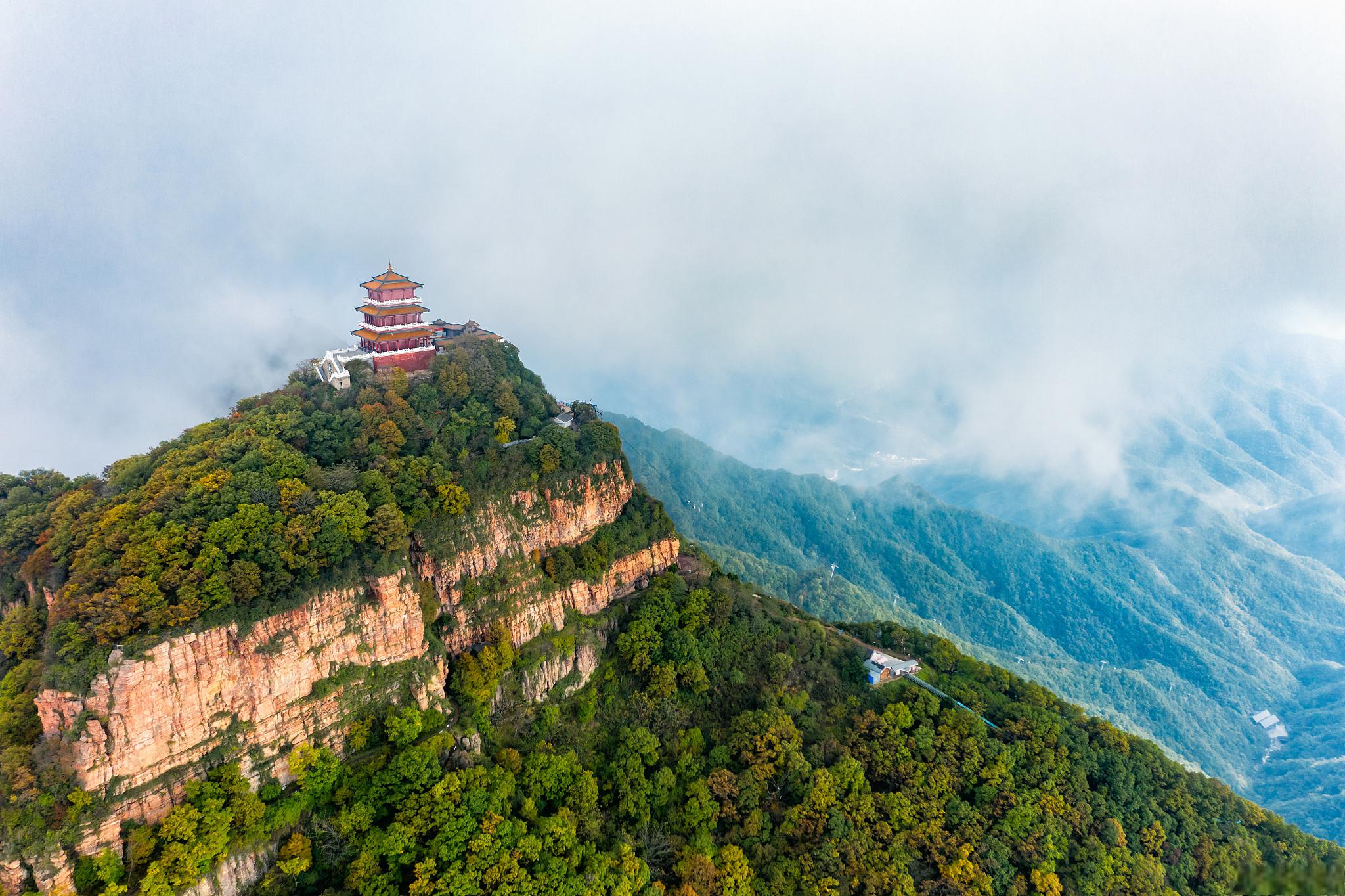 黛眉山国家地质公园图片