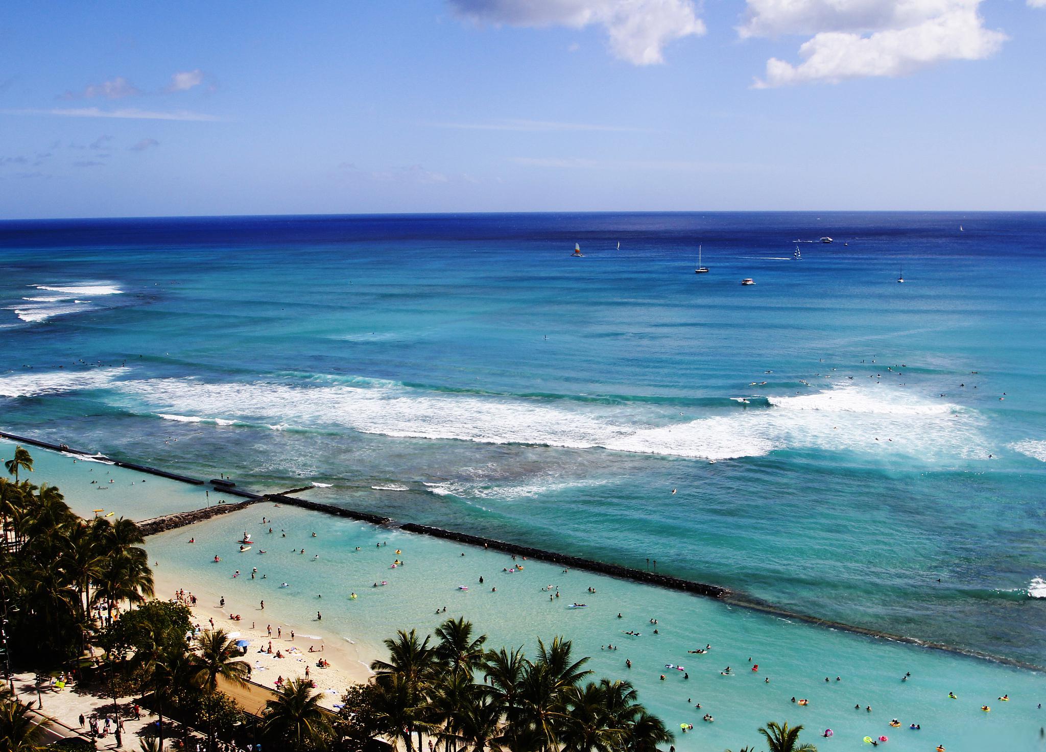 夏威夷岛旅游攻略 夏威夷岛是夏威夷群岛中最大的岛屿,也是世界上排名