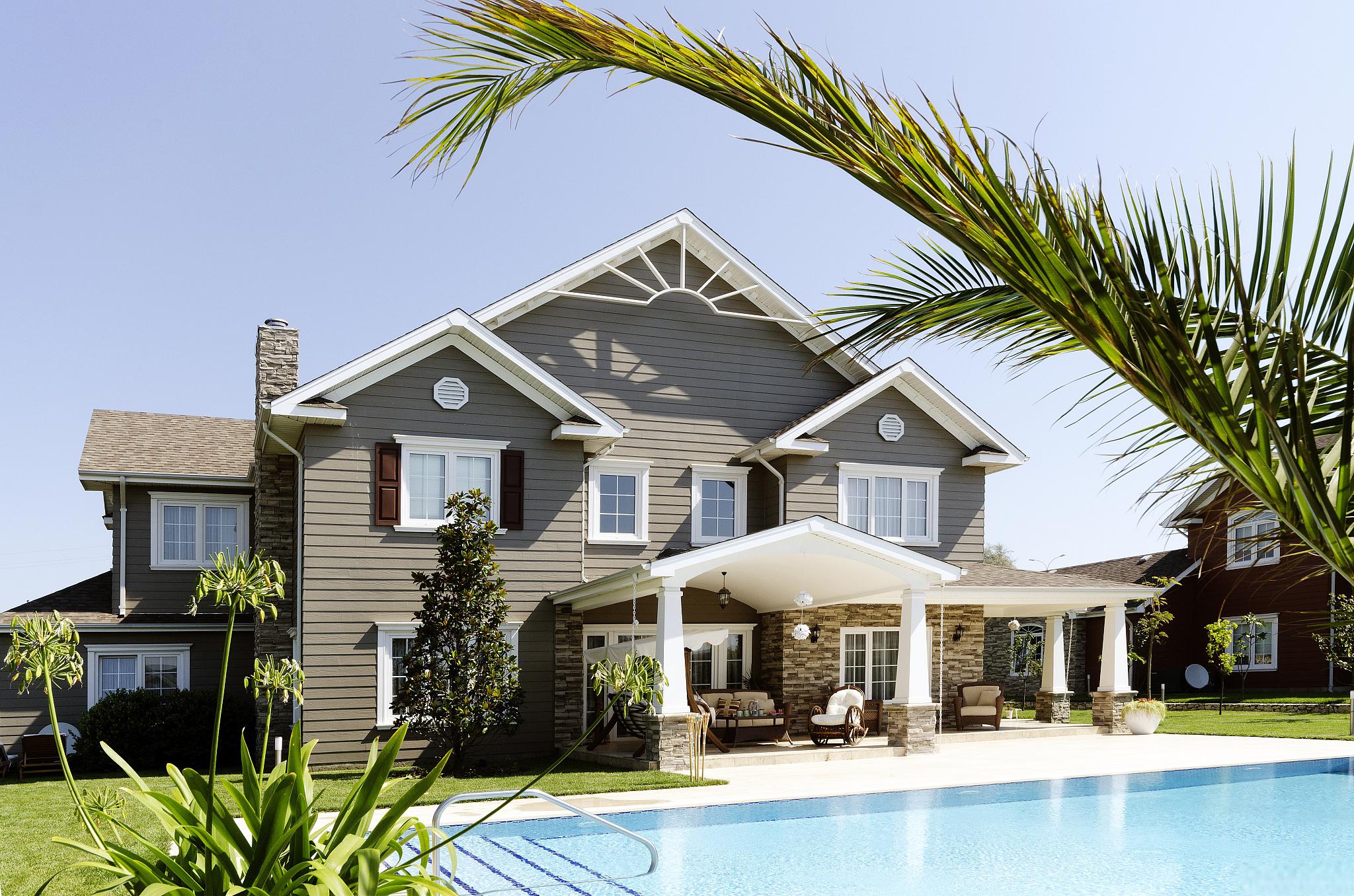 建设一个拥有230平米庭院和游泳池的农村别墅 这个梦想不仅仅是我个人