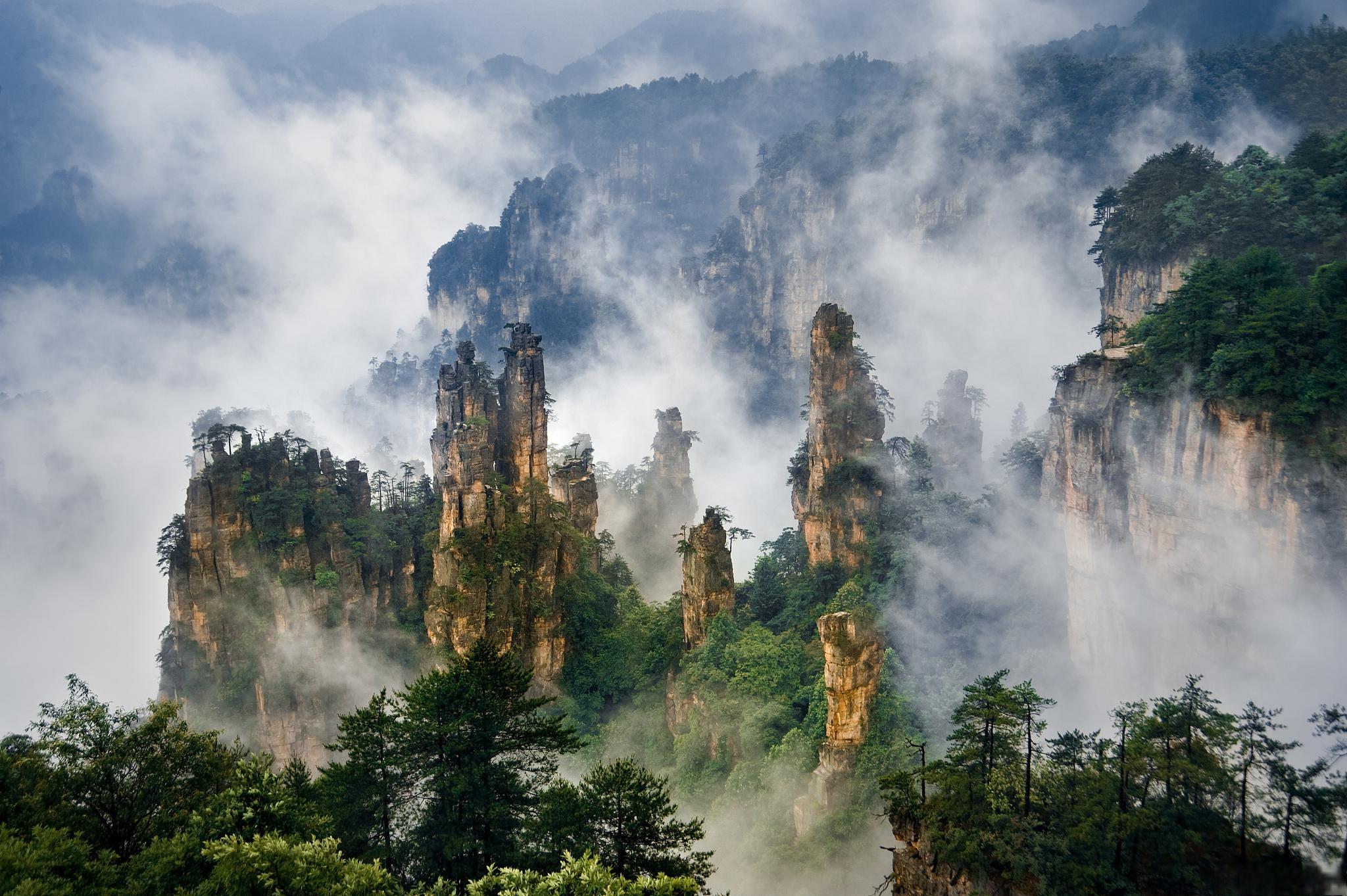 张家界高清图片大全图片