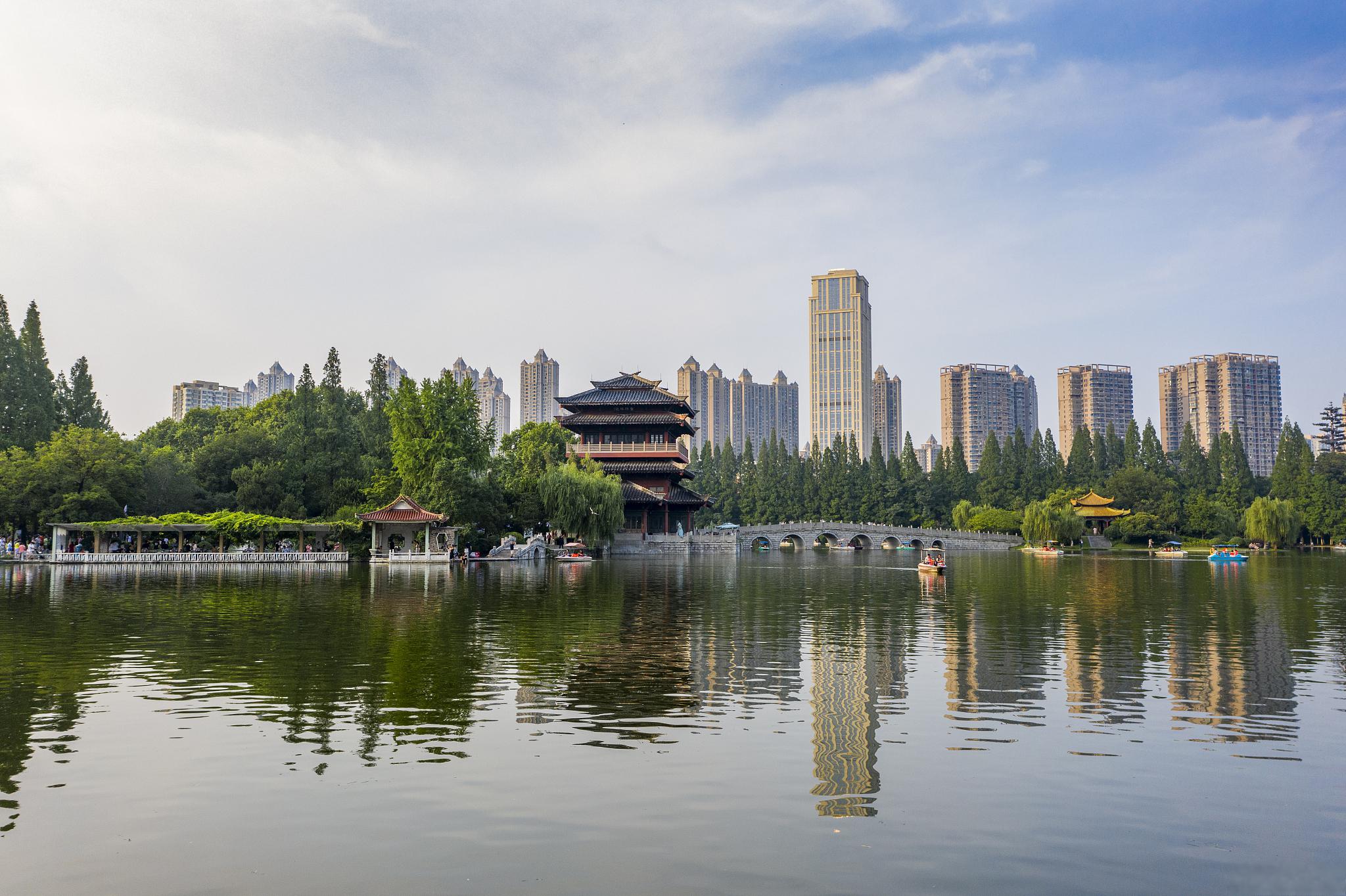 濠河风景名胜区图片图片