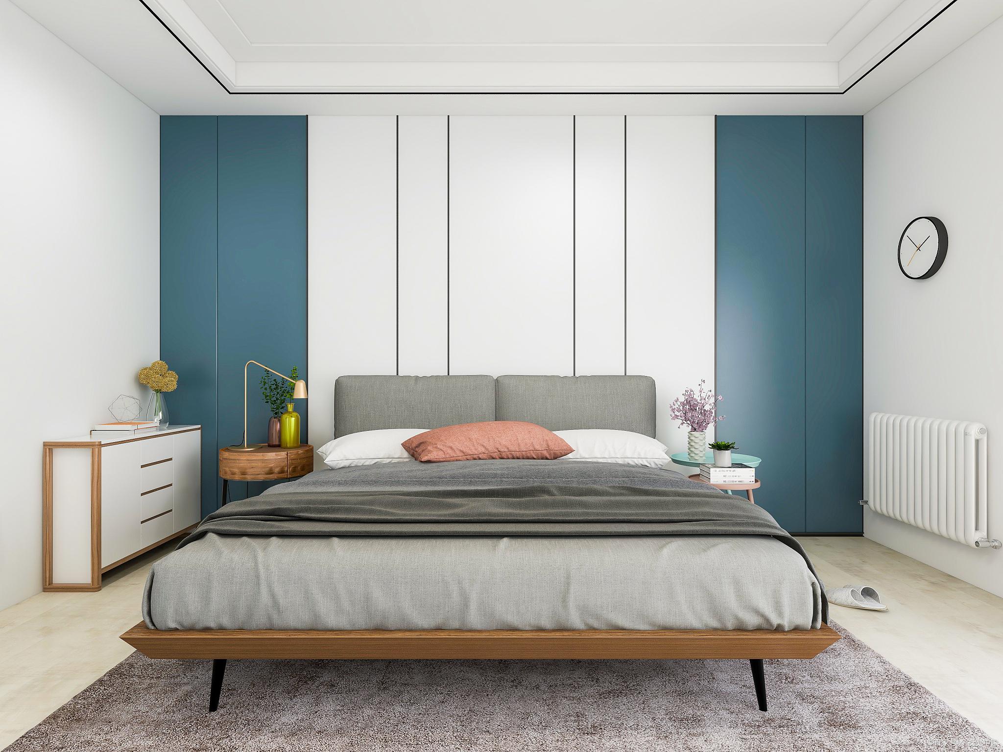 床头背景墙装修设计和材质选择 床头背景墙是卧室装修的重要组成部分