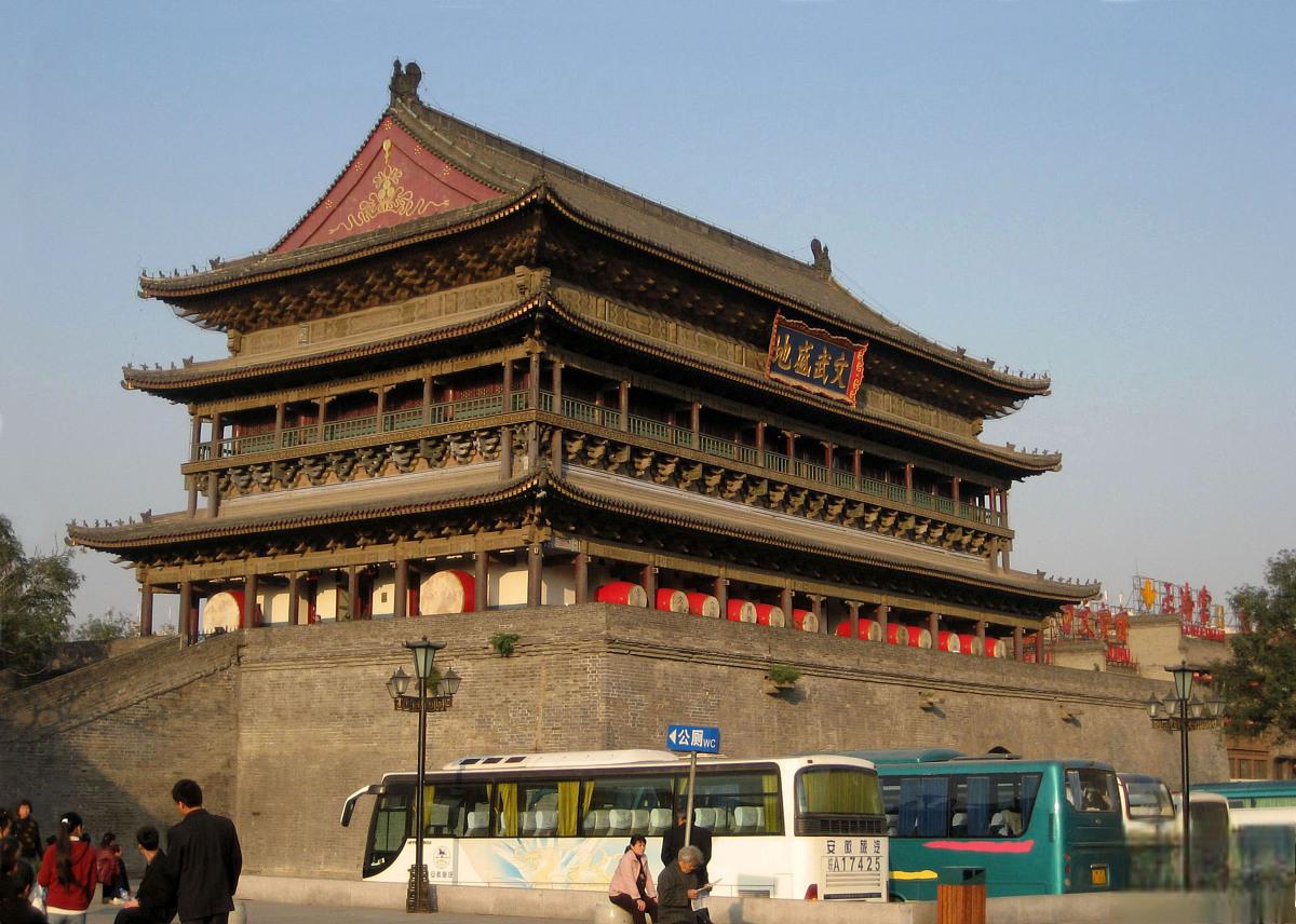 西安鼓楼大街,一座充满古老韵味与文化底蕴的历史街区