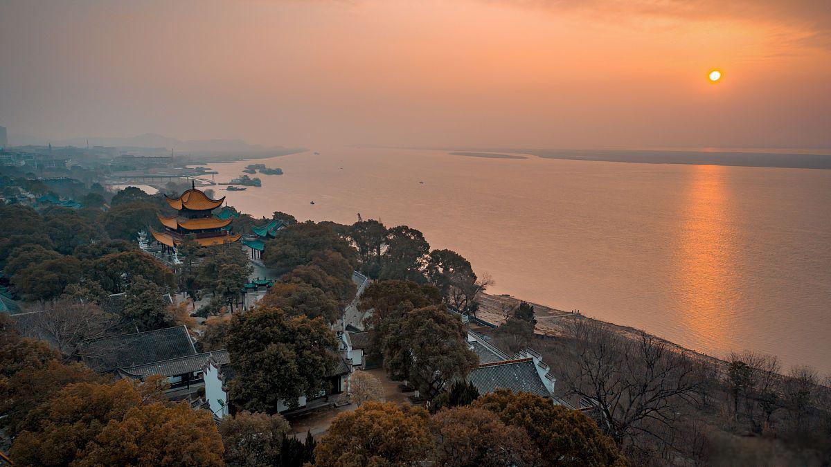 湖南岳阳楼洞庭湖图片