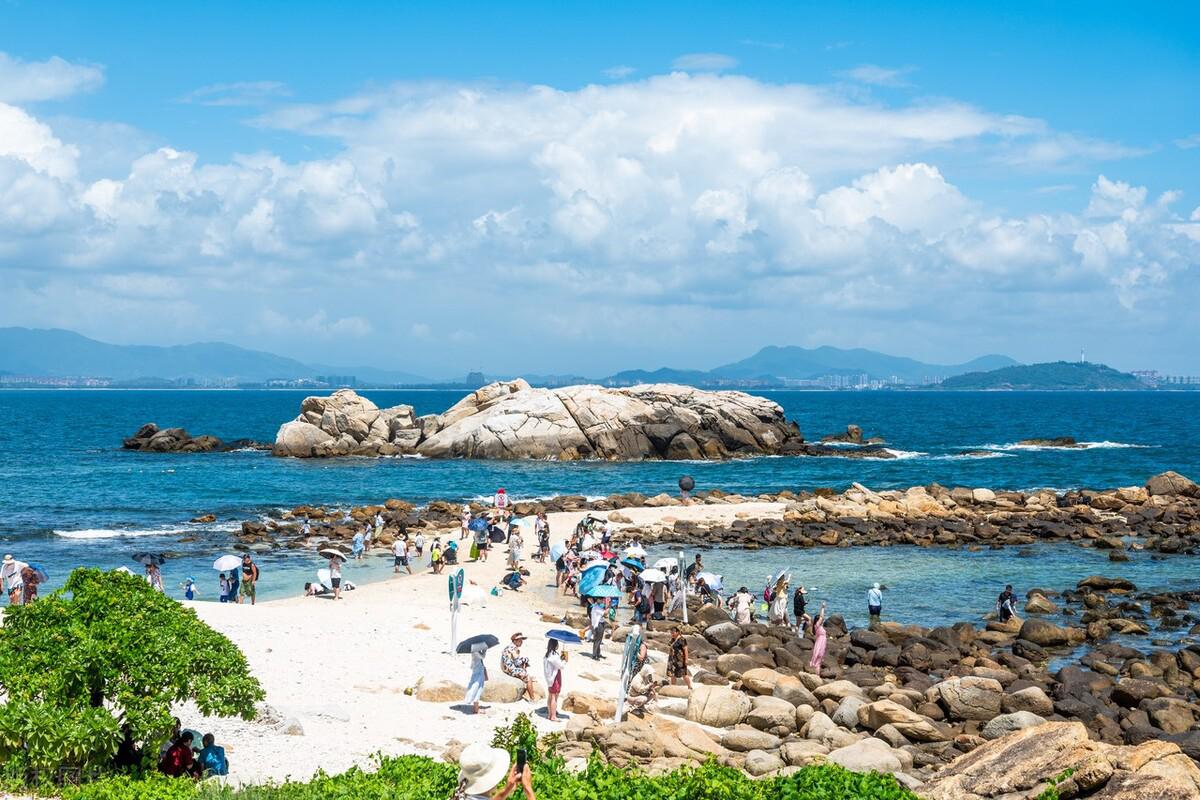 海南三亚,国庆,中秋双节期间的白沙滩之旅 海南三亚,国庆,中秋双佳节