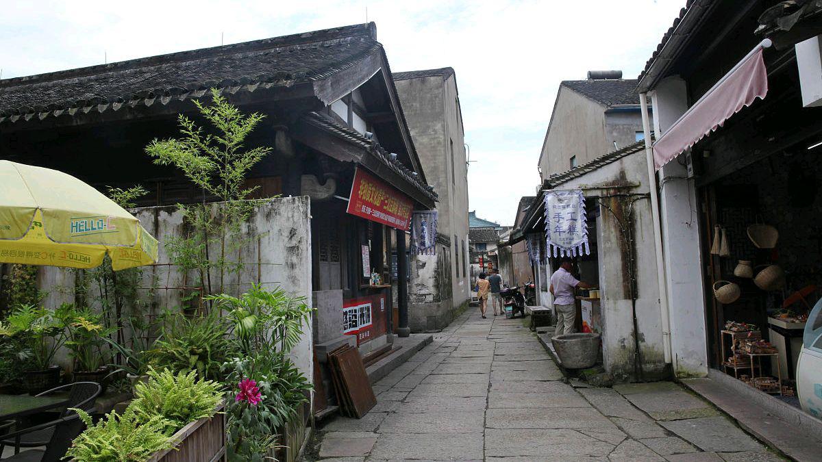 鸣鹤古镇风景区图片