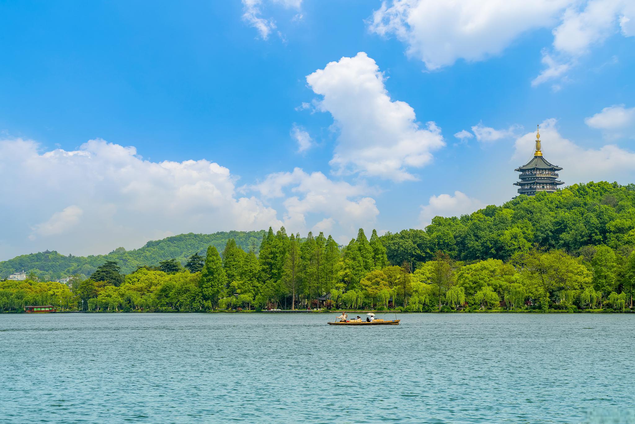 杭州最著名美景图片