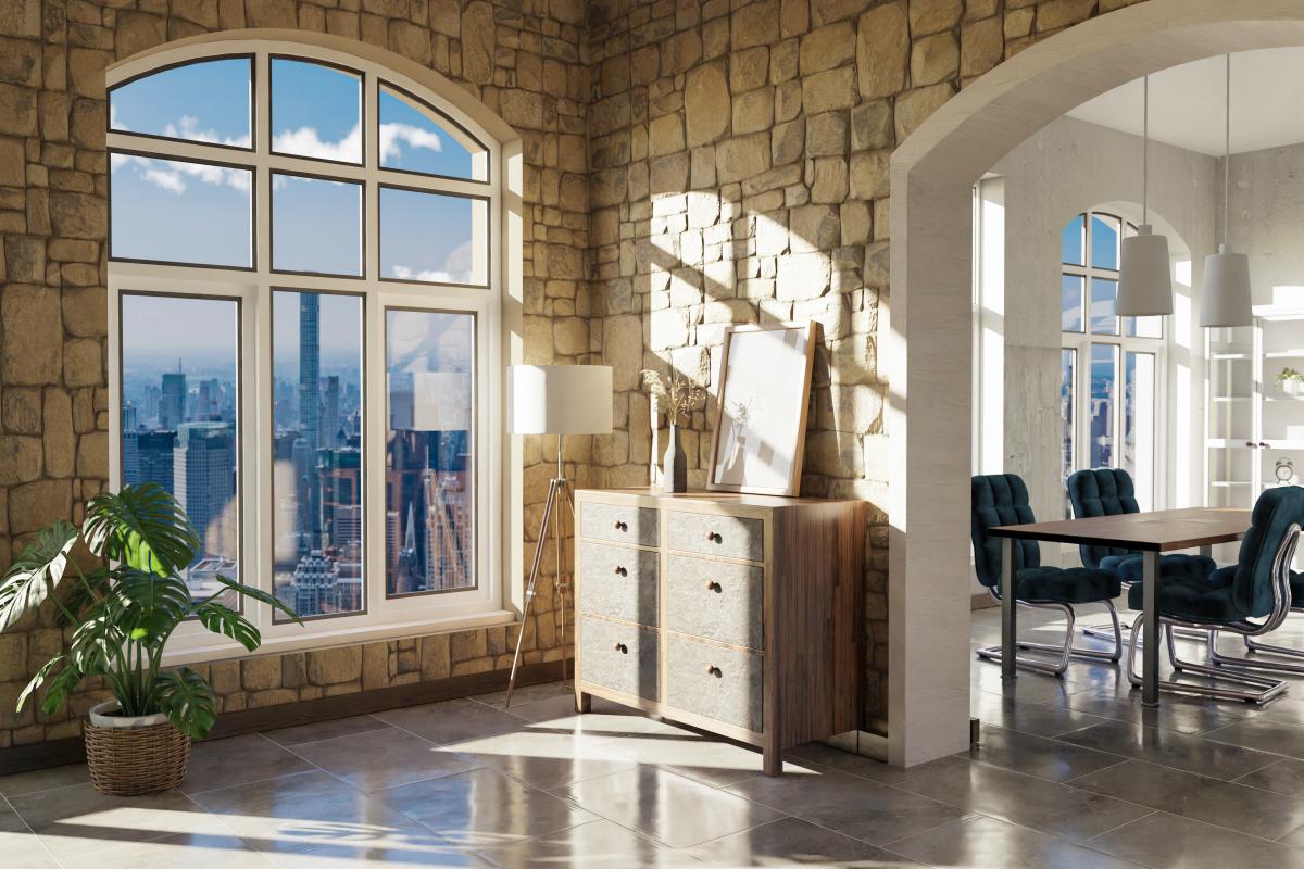 造型室内窗设计方案 在现代生活中,室内的光线是一个重要的考虑因素