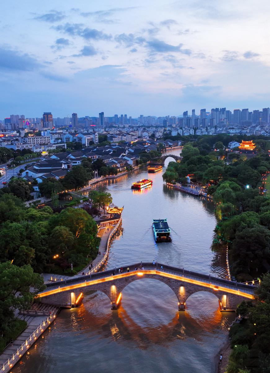 苏州运河步道图片图片