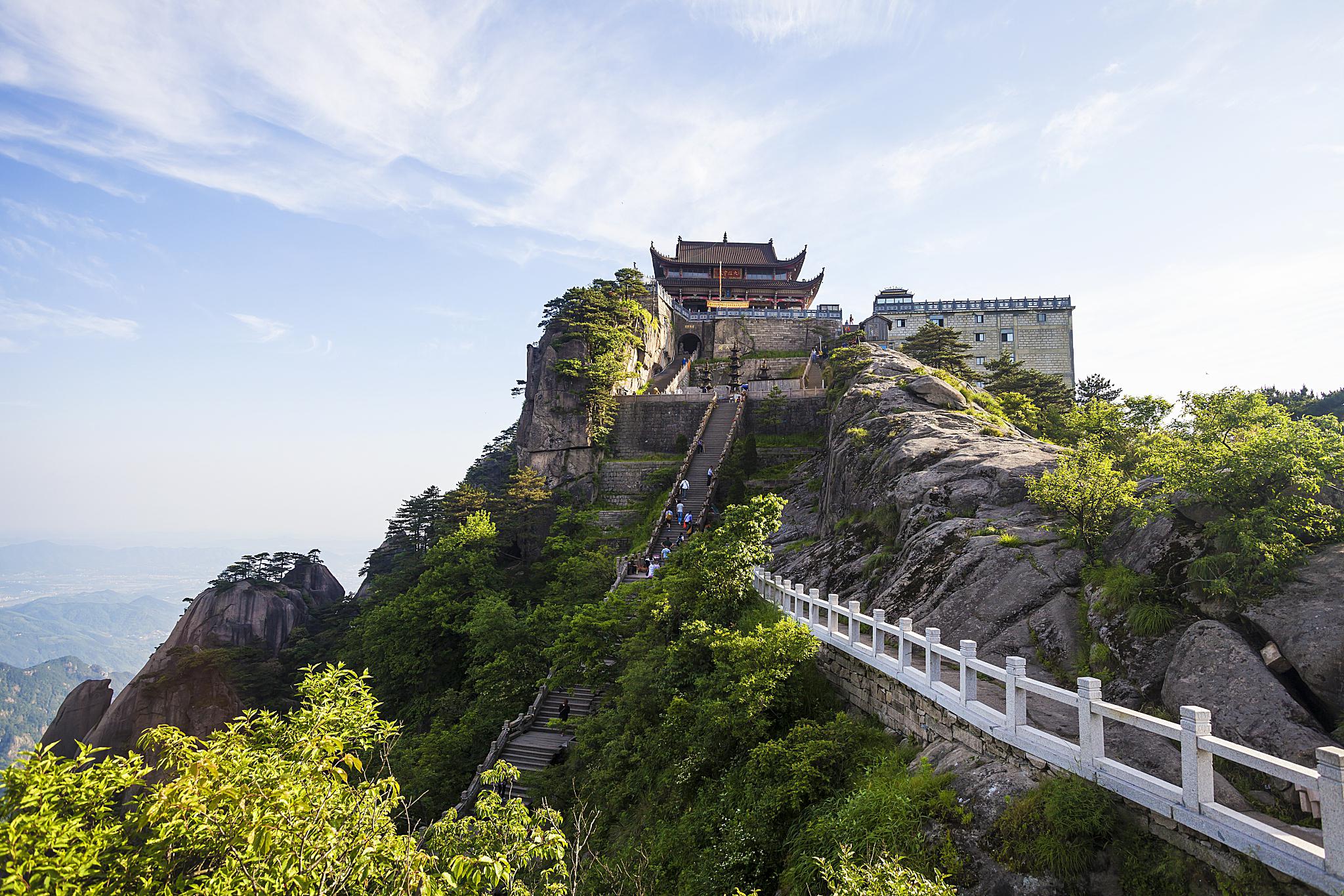 安庆九华山风景名胜区图片