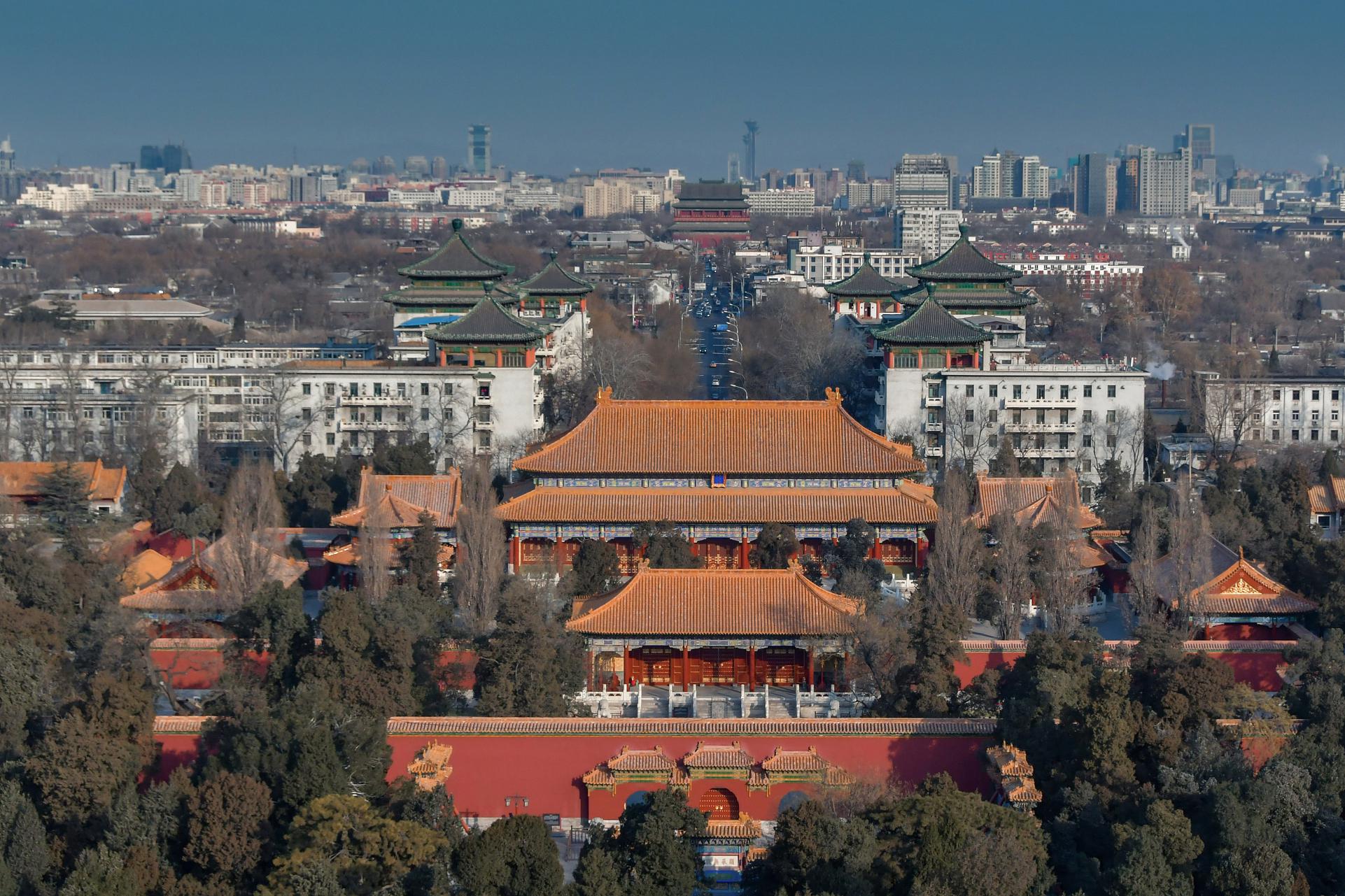 位于北京中轴线的景点图片