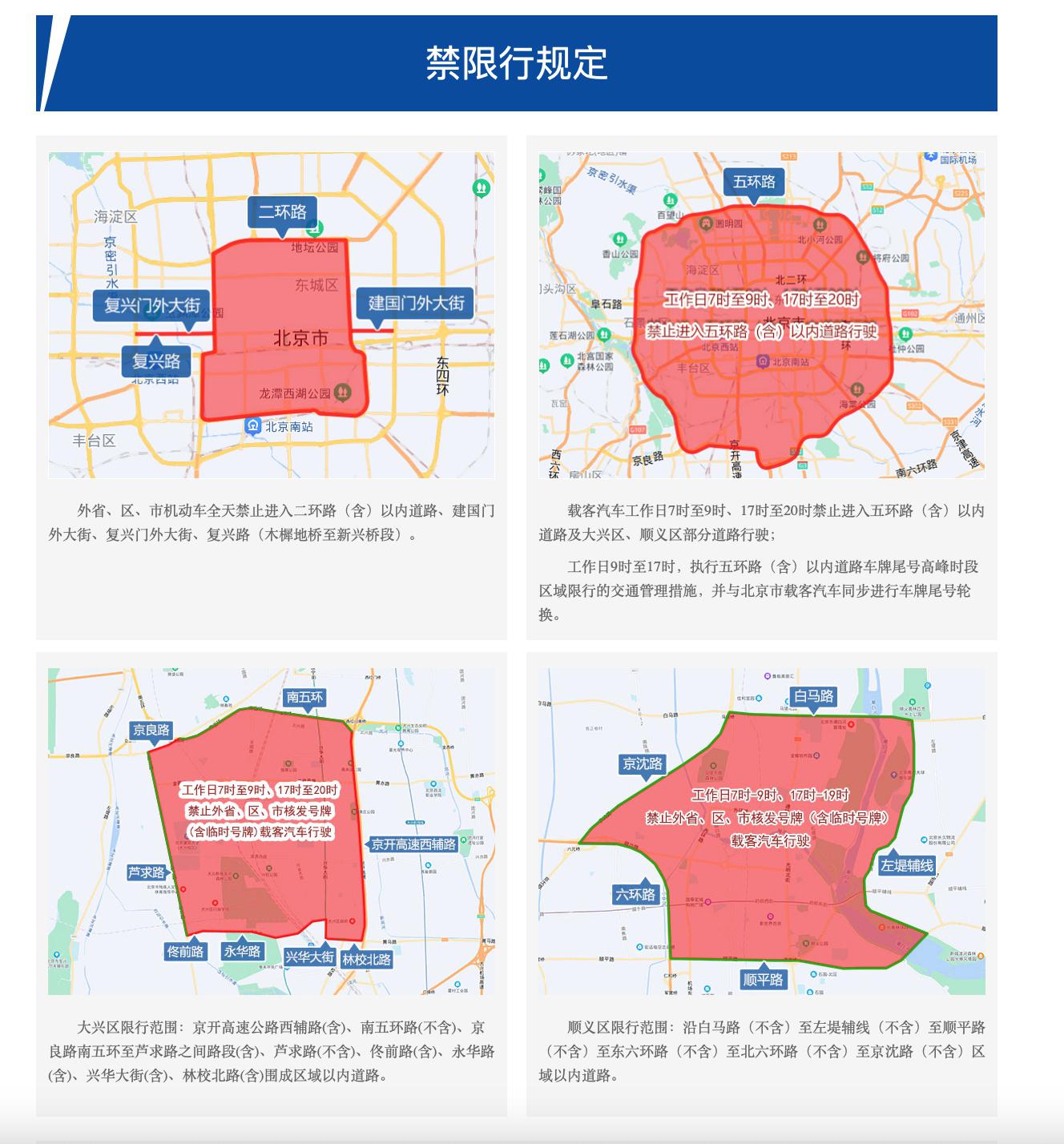 如果你计划开着外地车牌的车自驾前往北京