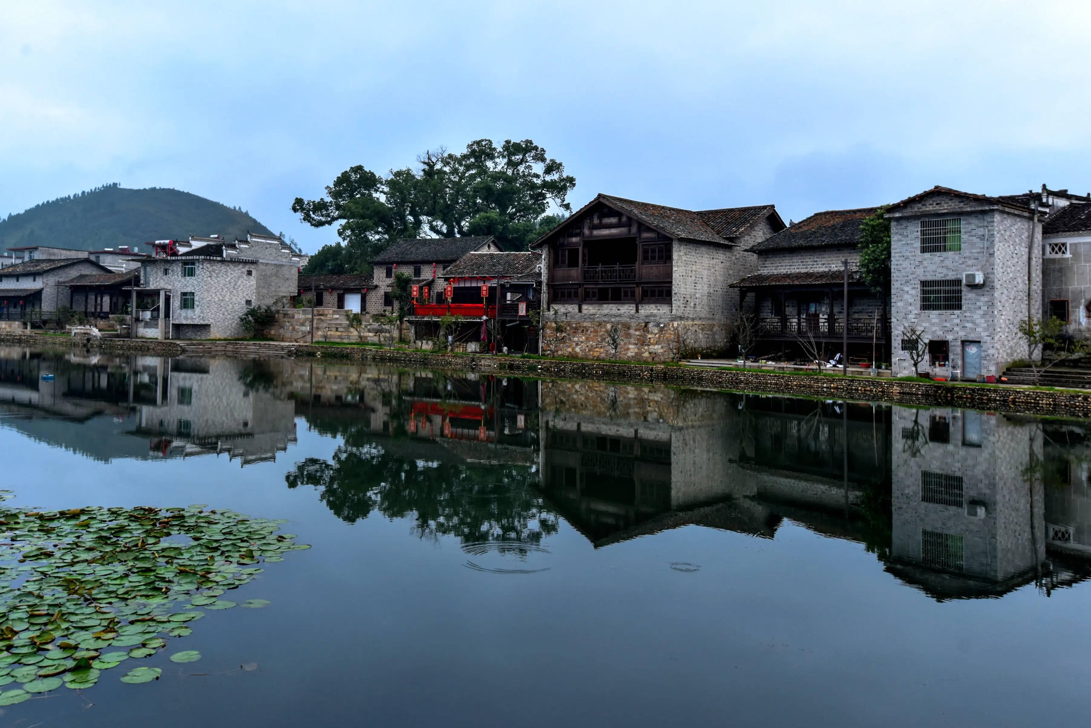 抚州流坑古村图片