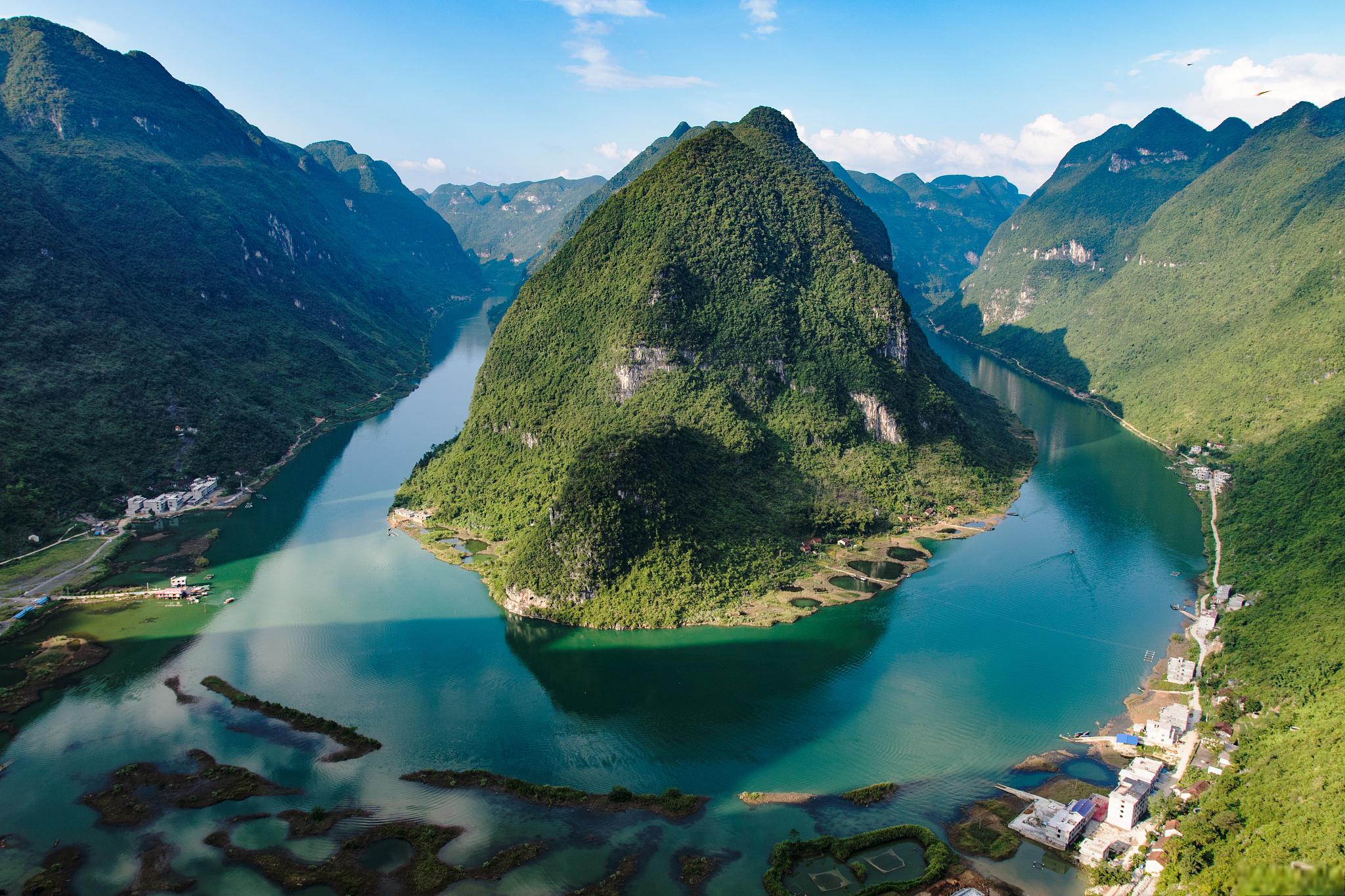 红水河第一湾景区简介图片