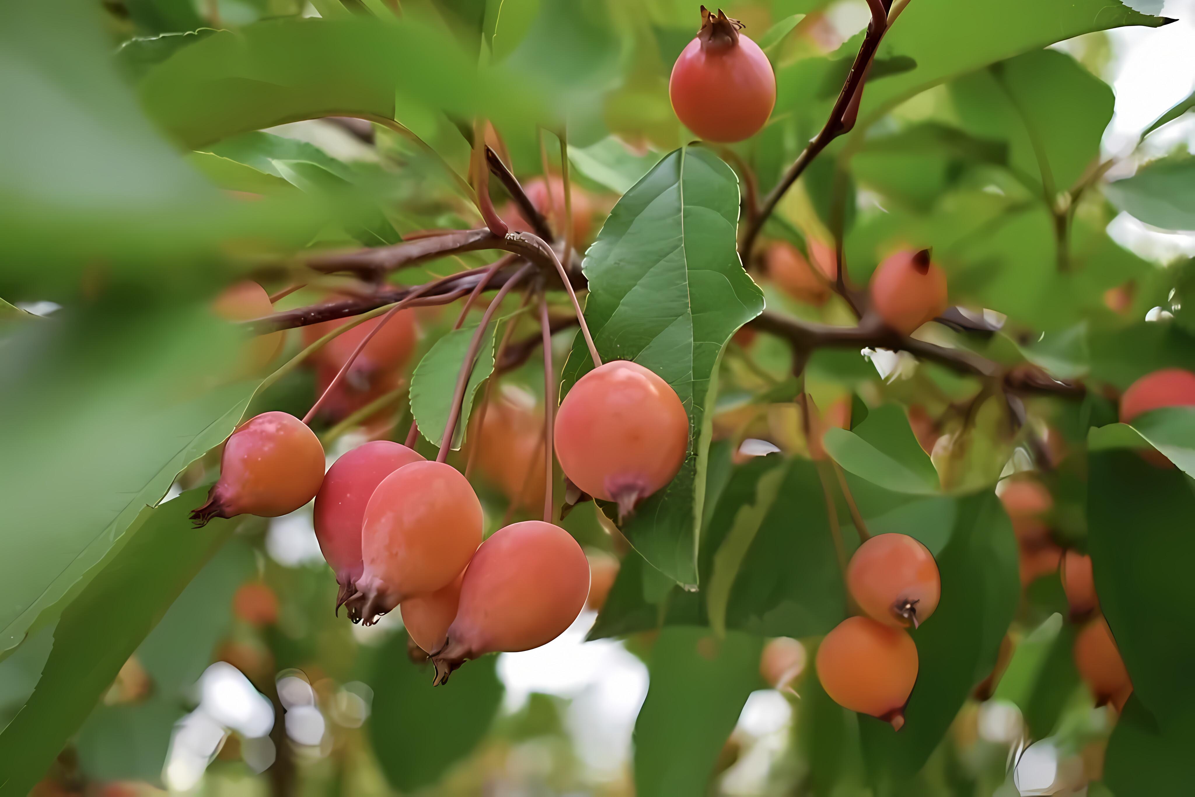秋天的美丽 秋实之美#,这是一幅描绘秋天丰收景象的美丽画面.