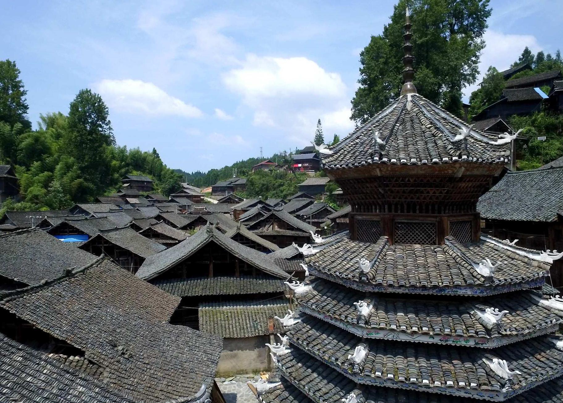 黎平肇兴侗寨景区图片