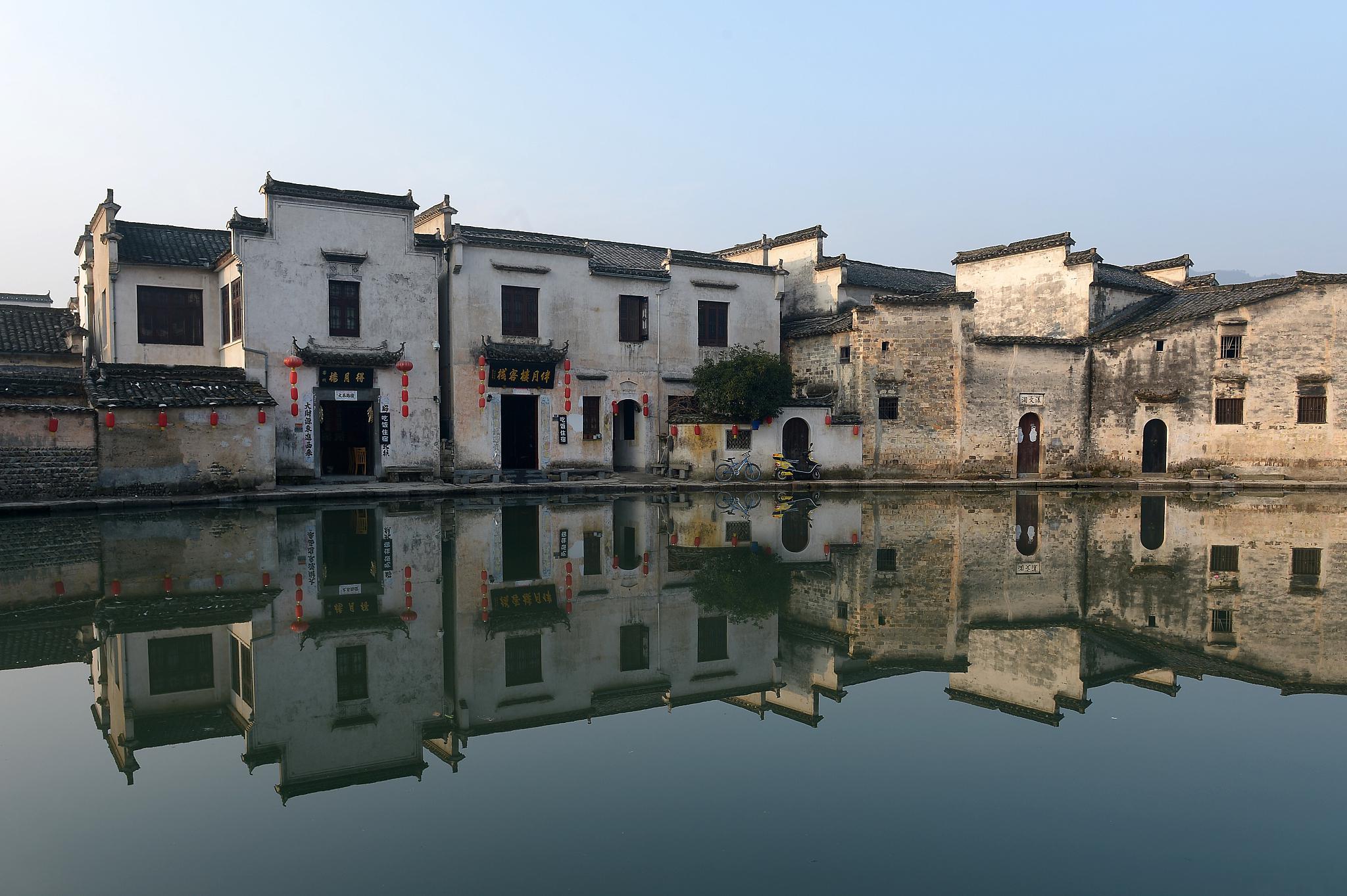 92徽派建筑风格独特 这个古老的村落充满了厚重的文化气息和美丽的