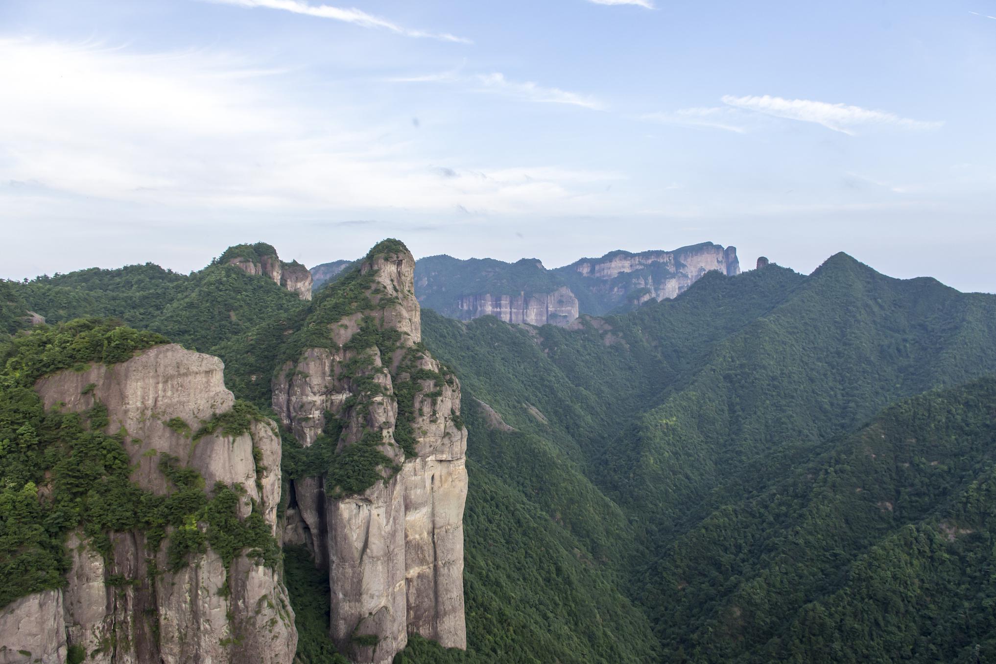 北雁荡山风景区,一个国家首批5a级风景区和世界地质公园,藏匿着灵峰