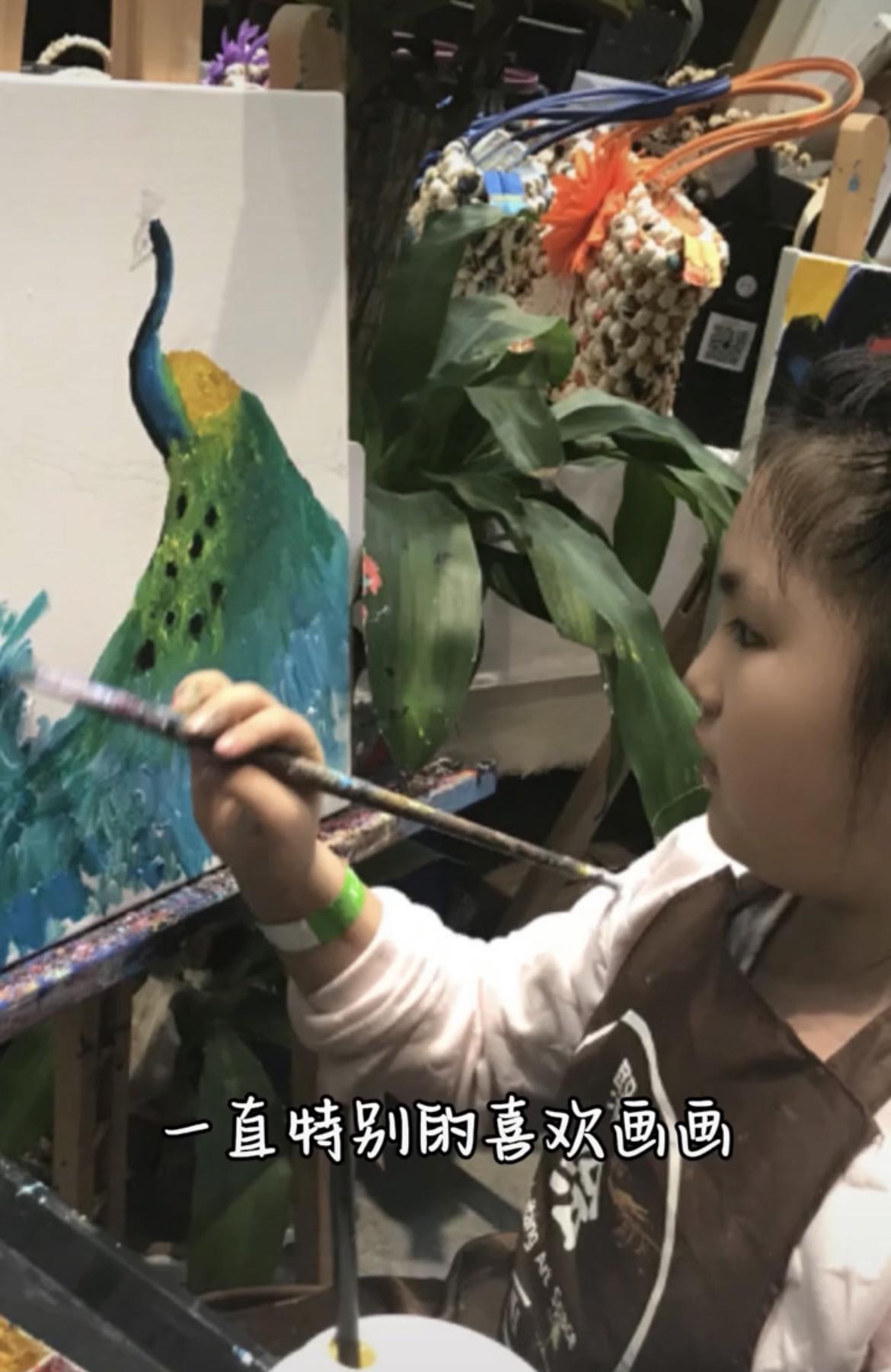 王岳伦晒王诗龄绘画作品,想重新规划人生 王岳伦晒王诗龄从小到大绘画