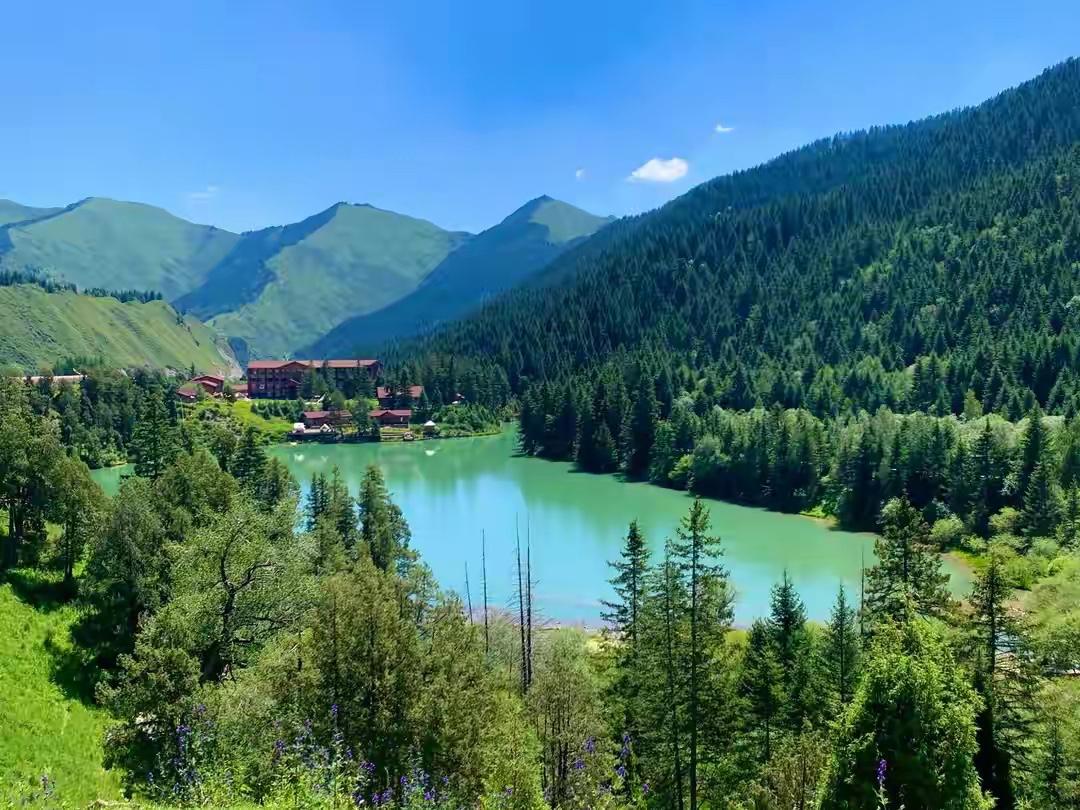 大峪沟游记 今天的行程是游大峪沟,前往合作,与朋友会合.