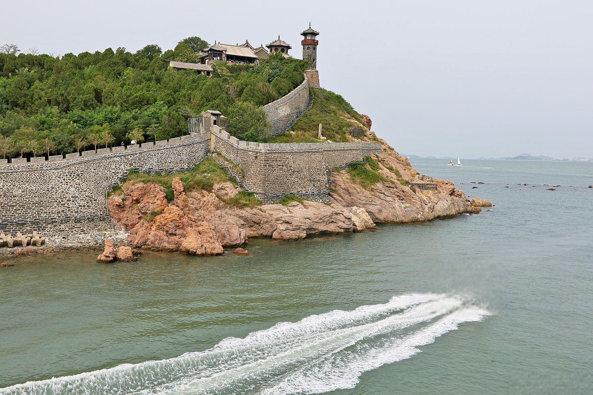 蓬莱阁景区,童话般的仙境 一进入蓬莱阁,仿佛穿越时空,来到了一个玄幻