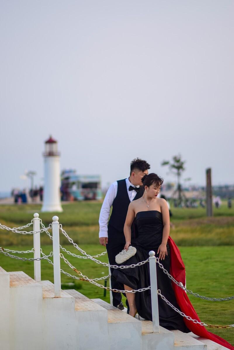 日照碧海蓝天婚庆公园 2023年8月15日,位于山东省日照市碧海路彩虹桥