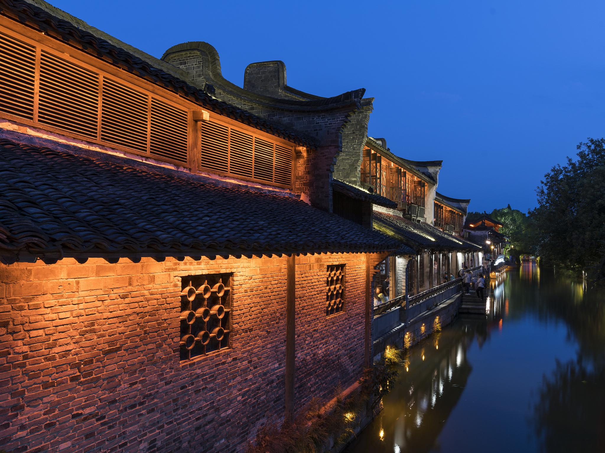 浙江乌镇 乌镇,位于浙江省北部,被誉为"中国最后的枕水人家".